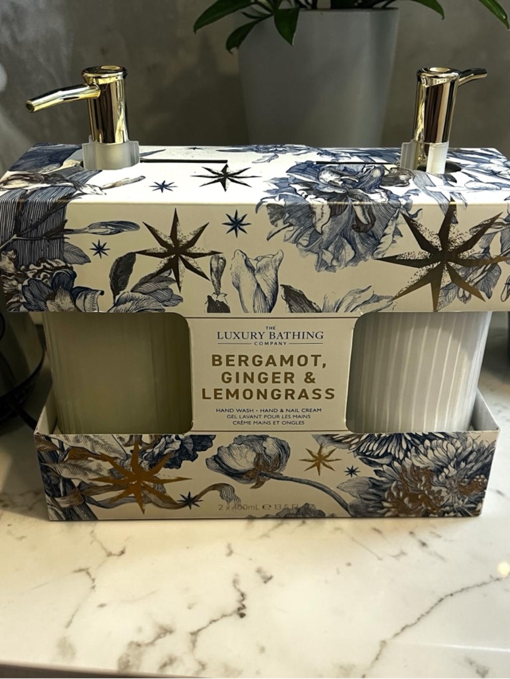 The luxury bathing hand wash set